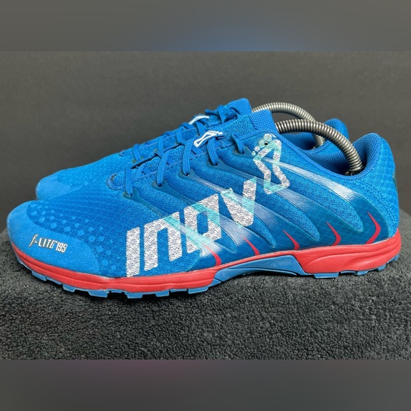 Inov8 Unisex F Lite 195 Blue Running Shoes Sneakers Size Men 10.5 W12 - Picture 1 of 12